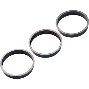 Set di tre guarnizioni a cuneo, 1 1/2 x 7,8 mm, per sifoni in bagno, cucina o WC.