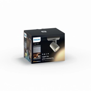 Confezione del Philips Hue LED Spot Runner, 1 lampadina, Bianco, per l'espansione del sistema Hue.