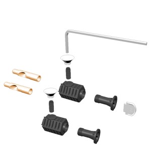 Fixation murale WC SingleFix pour Domberg DB1000/DB1001, accessoires pour une installation facile.