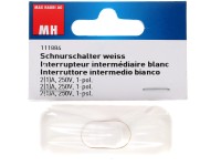 Schnurschalter Weiss 1 Stk.