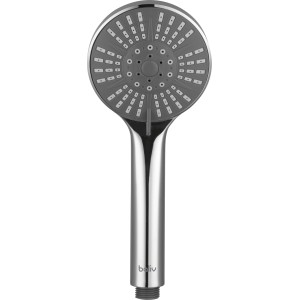 Douchette baliv HBR-100.20, chromée/anthracite, avec 5 jets et picots anticalcaire.