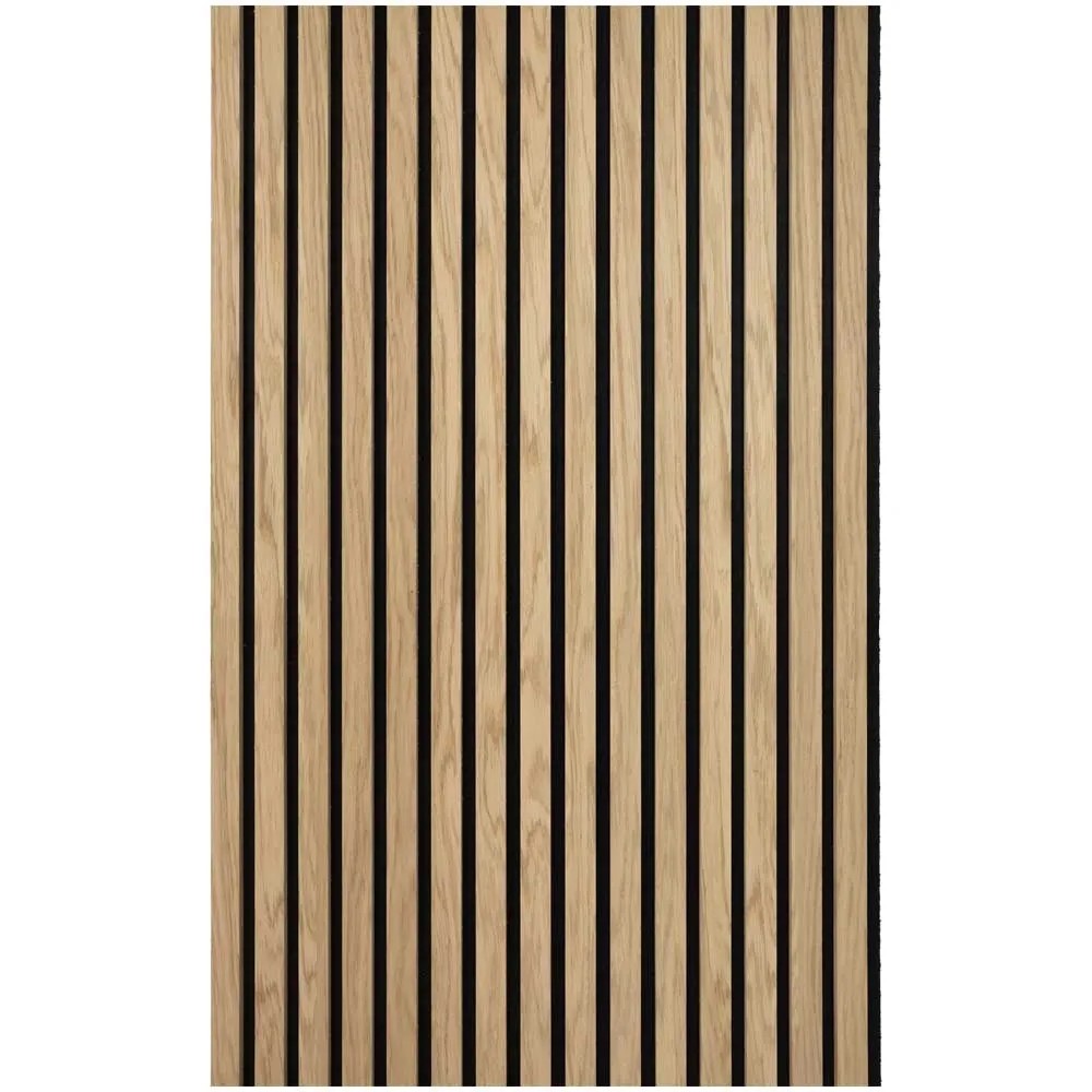 Denpanels Akustikpaneel MDF Eiche Natur Braun 120 x 60 cm