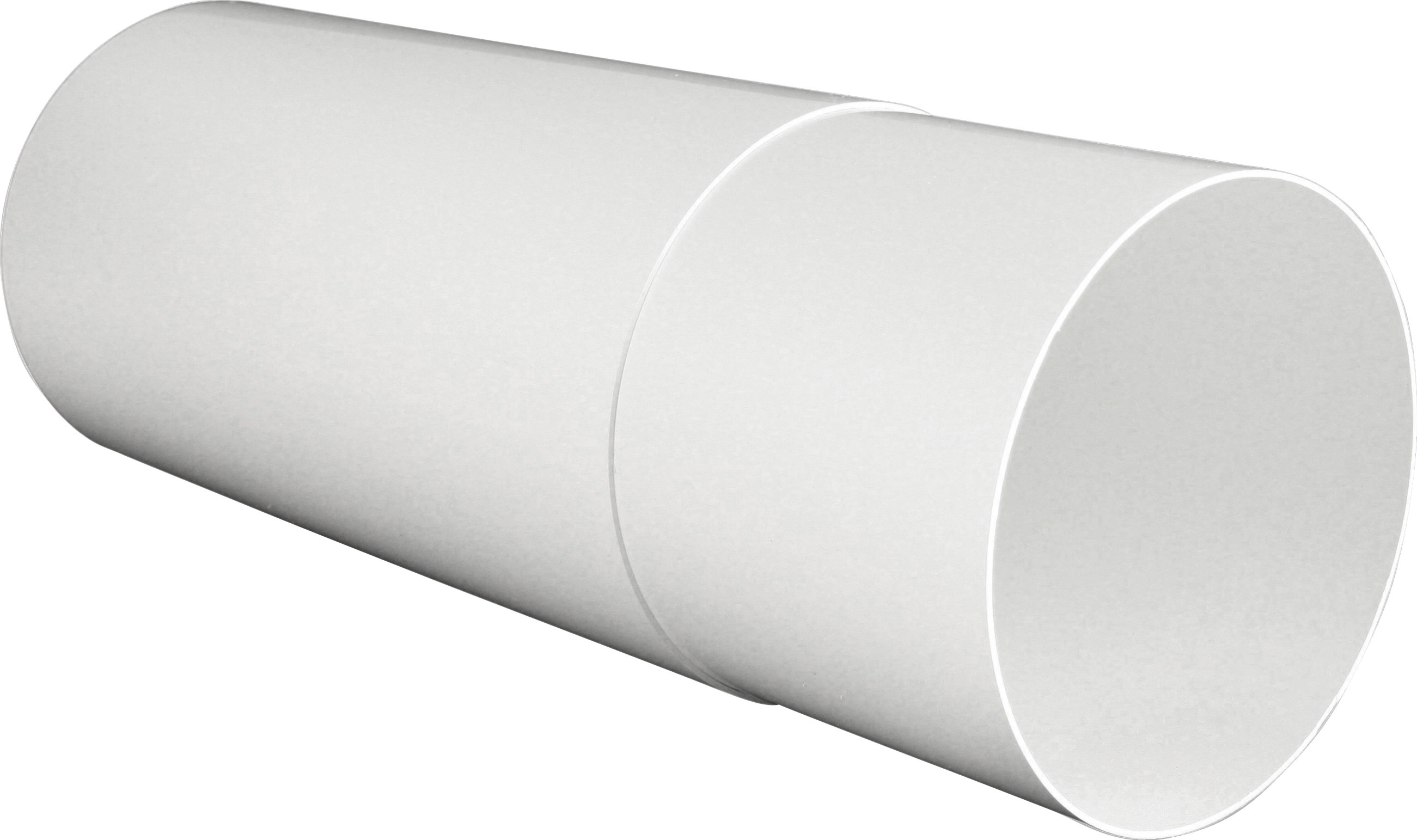 Marley Grille de ventilation ronde dans tube Blanc 190 x 150 mm