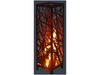 Feuersäule Ast Edelrost (HxBxT) 90 x 30 x 30 cm Feuersäule Ast Edelrost (HxBxT) 90 x 30 x 30 cm