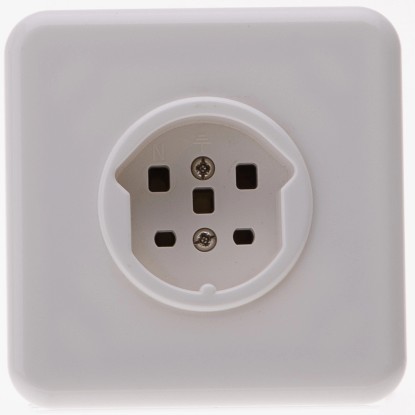 UP-Steckdose Basico Hager Weiss