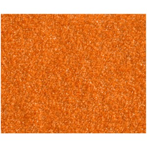 Foglio abrasivo Wolfcraft, grana 80, arancione, per legno e metallo.