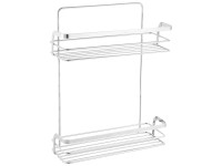 MSV Duschregal Riley Chrom 2 Ablagen MSV Duschregal Riley Chrom 2 Ablagen