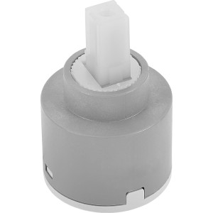 Cartuccia ceramica 40mm per rubinetto cucina, ricambio per controllo flusso e temperatura.