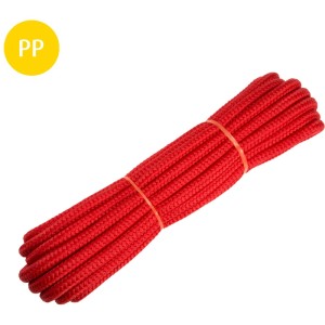 Corda in PP Rosso Ø 14 mm / lunghezza 10 m