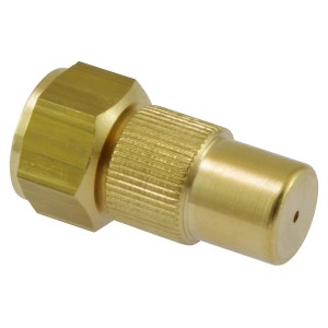 Buse de régulation Birchmeier 1,3 mm en laiton pour pulvérisateurs à pression, réglable du brouillard au jet.