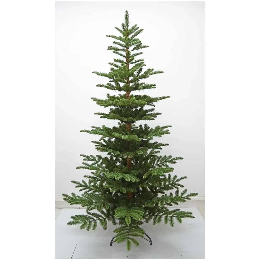 Menz Künstlicher Weihnachtsbaum 180 Cm - Realistischer Tannenbaum Aus PE/PVC Mit Standfuß