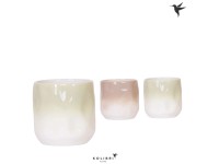 Portavaso di ceramica Gradience Sabbia Mix assortito Ø 9 x 5 cm / 1 pz.