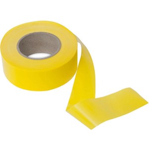Nastro spaventapasseri giallo Windhager, rotolo da 100 m per il giardino.
