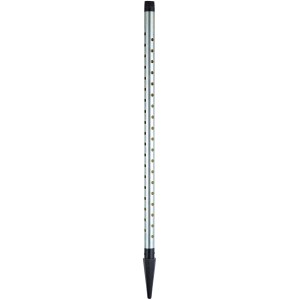 Filtre à enfoncer 1,3 m pour pompes à bras, adapté aux sols lourds, avec pointe en acier et maille en laiton.