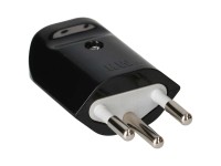 Stecker MH Typ12 / 3-polig Schwarz Stecker MH Typ12 / 3-polig Schwarz