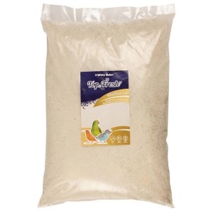Sac de sable coquillier Witte Molen Top-Fresh 5 kg, litière pour petits animaux pour cages et volières.