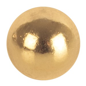 Boule magnétique dorée Fix-o-moll néodyme, Ø 5 mm pour tableaux d'affichage.