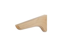Holzkonsole Soft Buche 24 x 11,5 x 2 cm