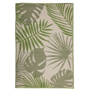 Tappeto da esterno Esschert Design con foglie della giungla, 150x242,5 cm.