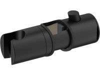 Wenko Brausegleiter Libertà Kunststoff Schwarz (HxBxT) 4,7 x 12,3 x 3,9 cm