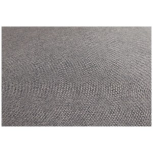 Primo piano: cuscino Andiamo Sophie, grigio, 40x40 cm, texture poliestere.