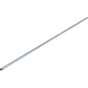 Verzinktes Gewinderohr, 21 mm (R 1/2) x 2000 mm, für die Rohrinstallation im Innen- und Außenbereich.
