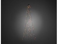 Konstsmide LED-Baummantel mit Ring 5 Strängen à 30 LEDs vormontiert