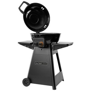 Sunset BBQ® Barbecue a gas Korfu 570 Nero 9,5 kW