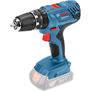 Avvitatore a percussione a batteria Bosch Professional GSB 18V-21 C Solo, blu, senza batteria.
