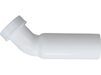 Spültisch-Ablaufbogen 44,8 mm (G 1 1/2) Weiss