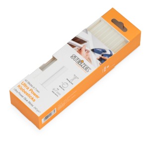 Steinel stick di colla a caldo Ø 7 mm, 240 g, in cartone arancione. Colla universale per bricolage e fai da te.