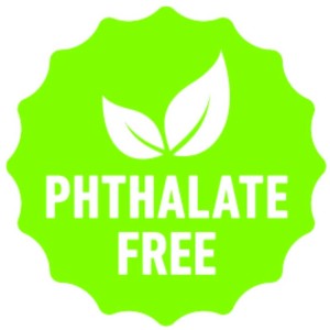 Symbol: Phthalatfrei, für Diaqua Badewanneneinlagen Minis Smile.