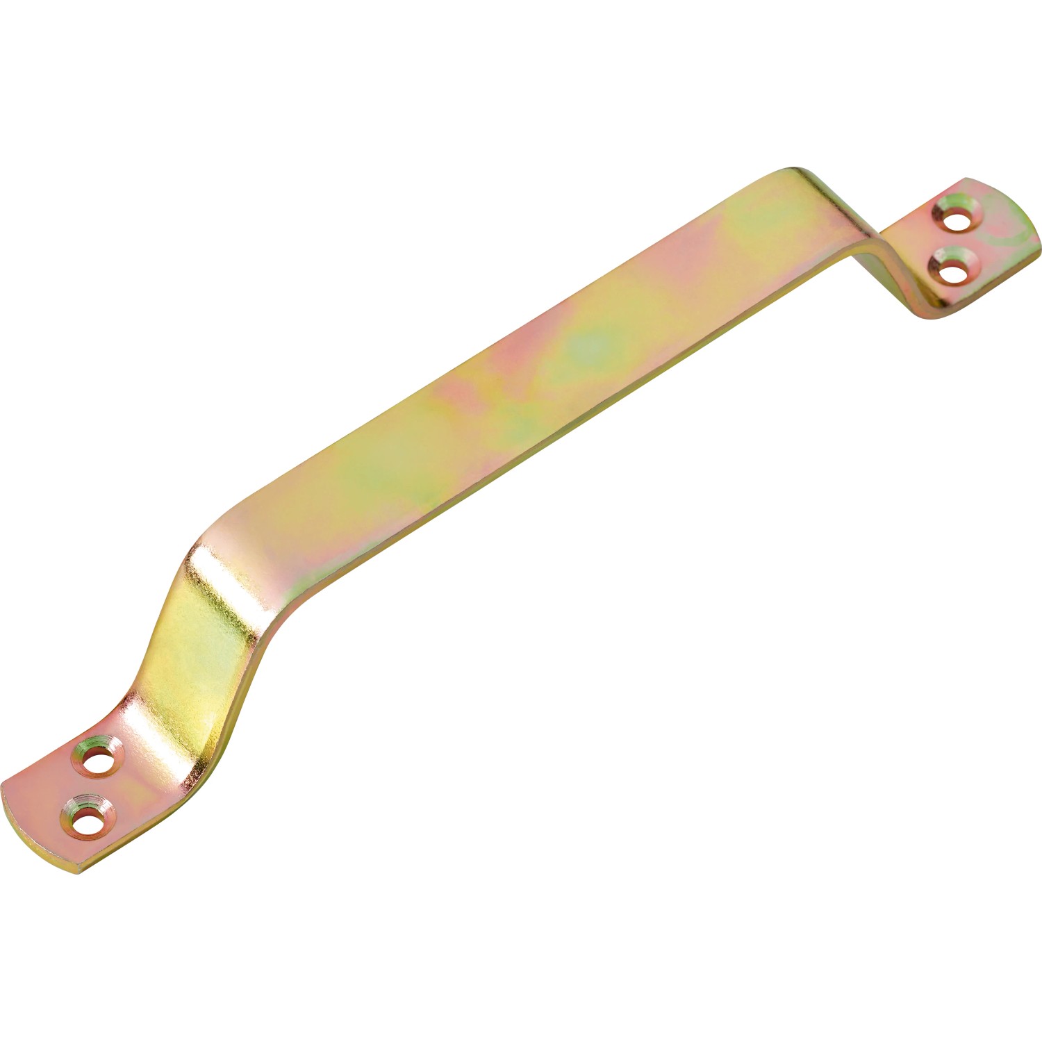 Poignée galvanisée Jaune 200 x 20 mm