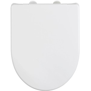 Wenko Sedile WC Sindia Easy Close in Duroplast bianco 36,5 x 46,5 cm