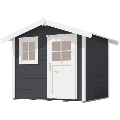 Weka Abri de jardin 123 Anthracite T. 1 / 28 mm