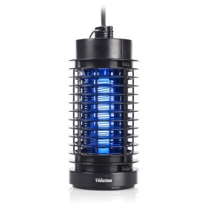 Lampada antizanzare Tristar 4W, protezione insetti con luce UV e vaschetta di raccolta.