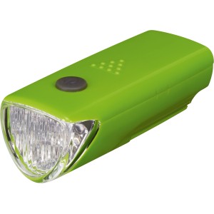 Lampe de loisirs verte avec 3 LED pour le camping et l'extérieur. Lampe de poche avec fonction clignotante.