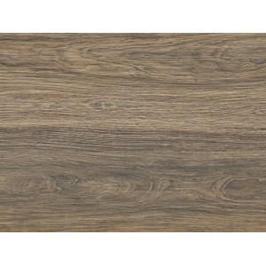 Piastrella per pavimento Tizura, gres porcellanato, marrone smaltato, effetto legno, 29,7x59,8 cm.