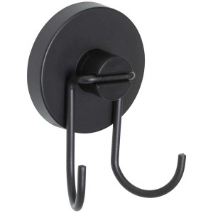 Wenko Vacuum-Loc® tergivetro doccia in acciaio nero per pulire senza aloni i box doccia.