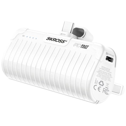 Skross Powerbank Power Stand Weiss USB-C