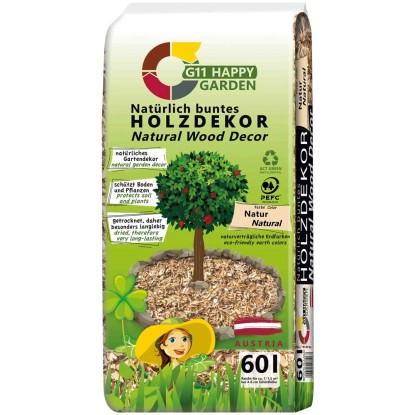 Happy Garden Holzdekor Natur 60 l kaufen bei OBI