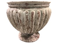 Gartec Pflanzgefäss Urn Scrolled Lightcement Terra Antik 37 cm