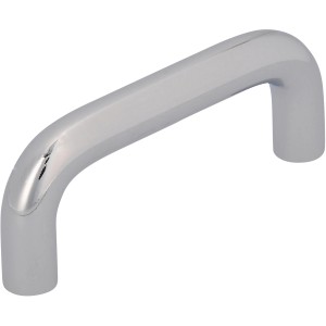 Maniglia per mobili Siro 6211 cromata lucida, interasse 64 mm.