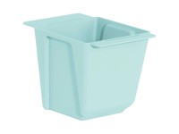 Pflanzgefäss Easy Zartblau (HxBxT) 10 x 13,5 x 10 cm