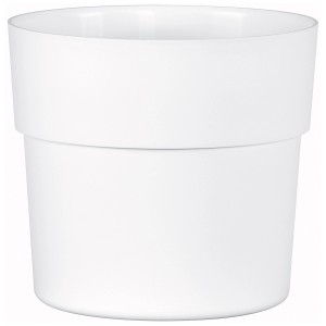 Vaso per piante bianco Geli Liv, Ø 40 cm, design minimalista per piante da interno.