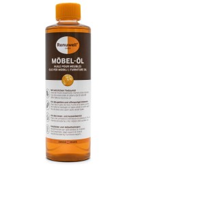 Renuwell Möbelöl 500ml für Holzpflege und Schutz.