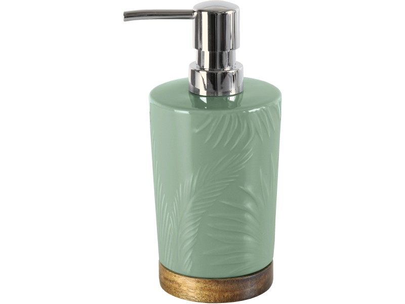 Dispenser per sapone marrone in gres