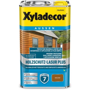 Xyladecor Impregnante per legno Plus rovere chiaro, latta da 2,5 l. Impregnante per legno per esterni.
