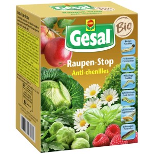 Gesal Raupen-Stop: Insetticida naturale contro i bruchi su frutta, verdura e piante ornamentali.