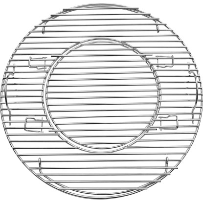 Jamestown Grillrost für Holzkohle-Kugelgrill Dexter XL Schwarz Ø 54 cm